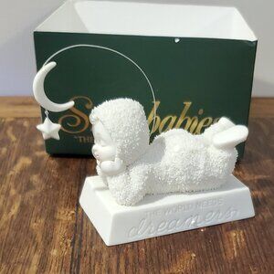 Snowbabies "The World Needs Dreamers" Keepsake Collectible Christmas Holiday